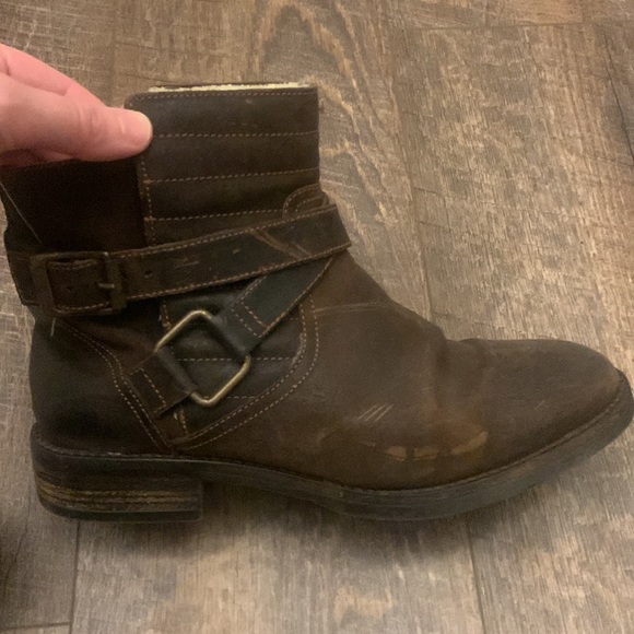 Fabianelli Leather Boots, Made in Italy, - Picture 9 of 14